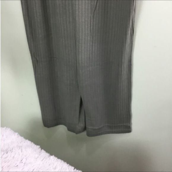 SO 3X green hacci knit flare high rise wide legs pant - Picture 3 of 16